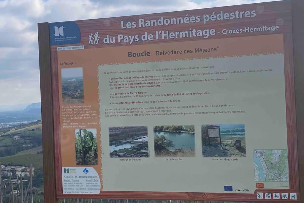 Pres Des Vignes Διαμέρισμα Crozes-Hermitage Εξωτερικό φωτογραφία